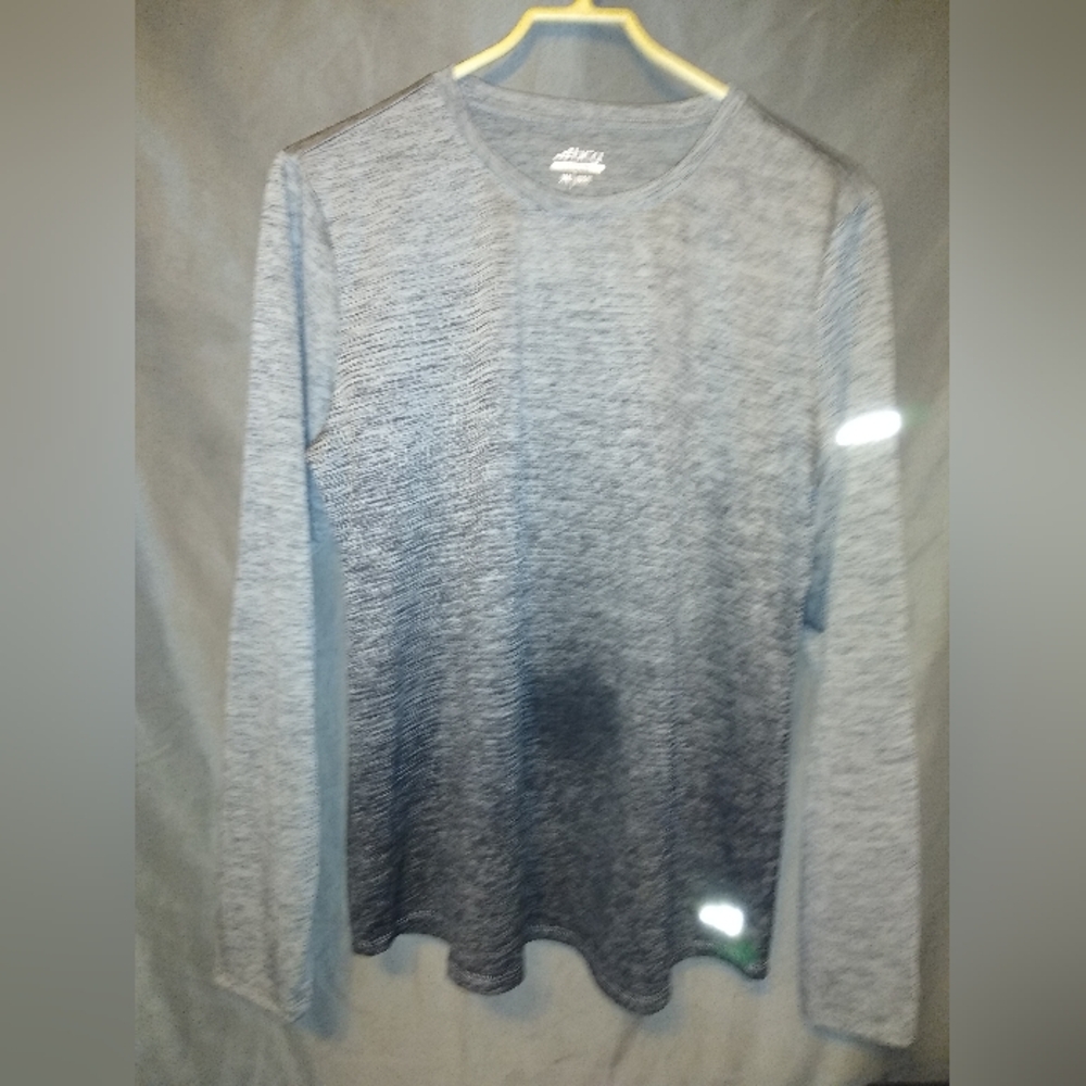 BCG running men's athletic long sleeve shirt